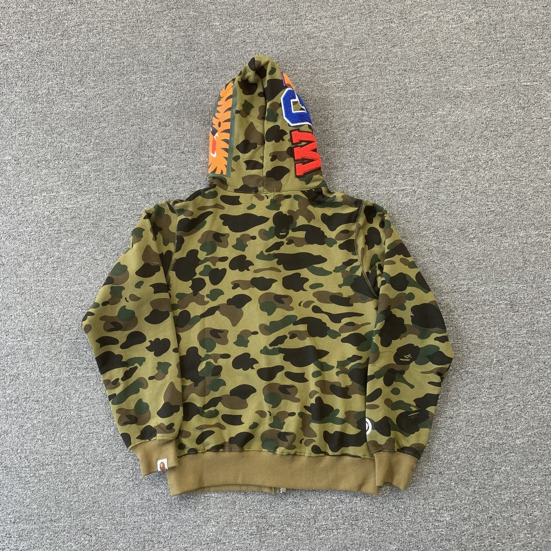 Bape Hoodie Green