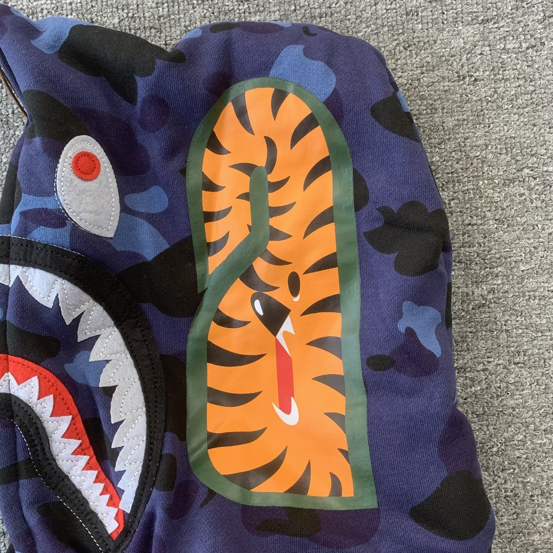 Bape Hoodie Blue