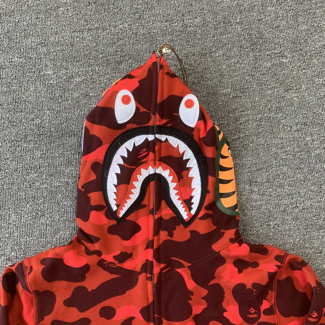 Bape Hoodie Red