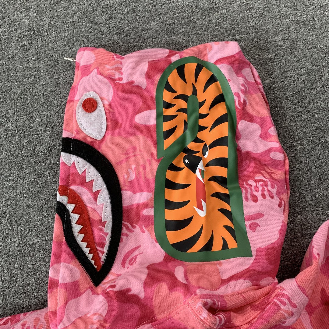 Bape Hoodie Pink