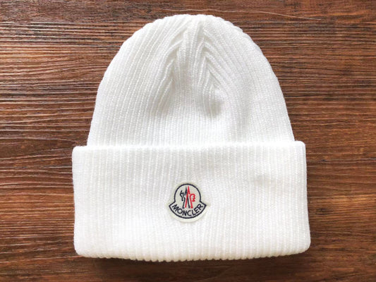 Moncler Beanie White