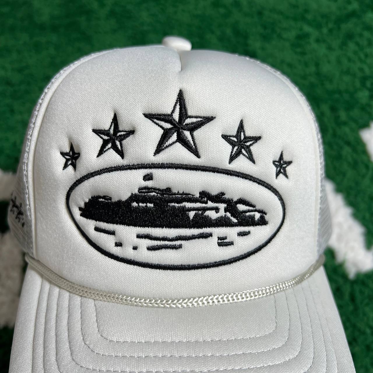 White Alcatraz Corteiz Cap