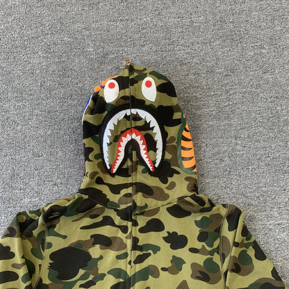 Bape Hoodie Green