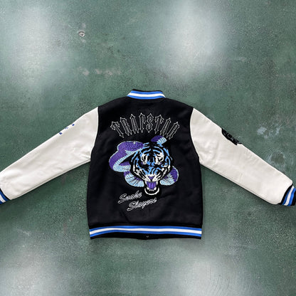 Trapstar Cowhide Varsity Jacket