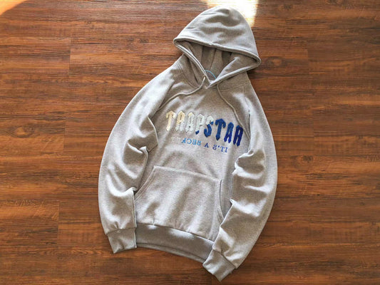 Trapstar Tracksuit Grey / Blue