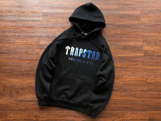 Trapstar Tracksuit Black / Blue