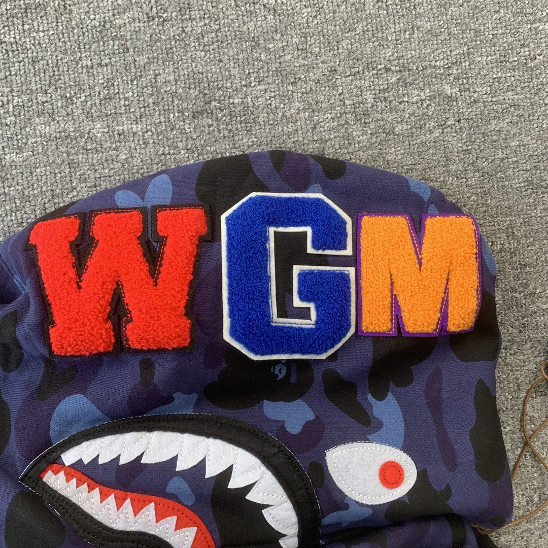 Bape Hoodie Blue