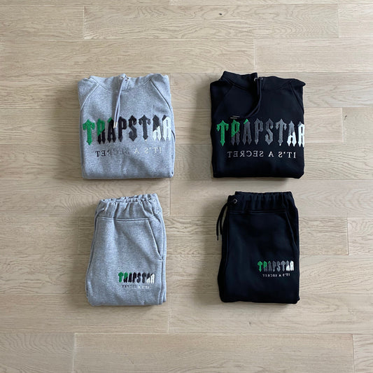 Trapstar Tracksuit 'Green & White'