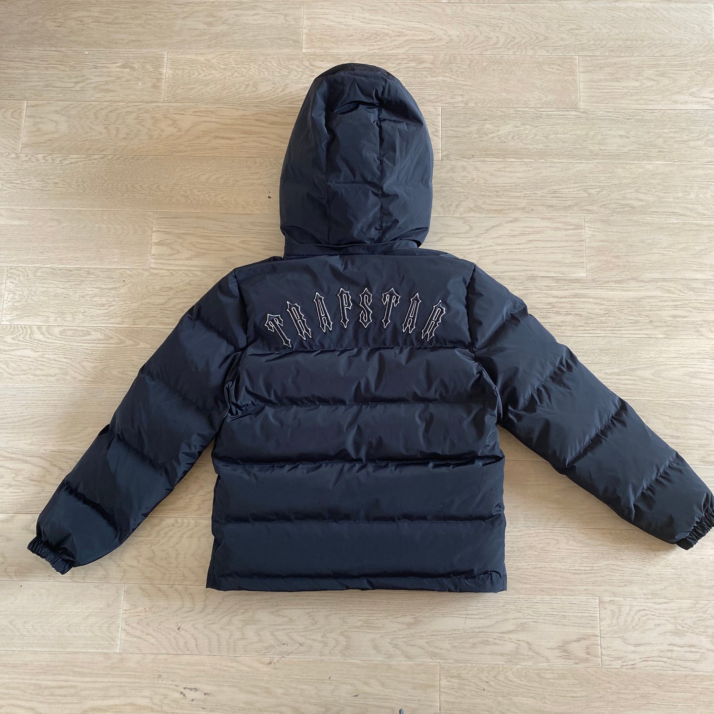 Trapstar Detachable Hooded Puffer Jacket 'Black'