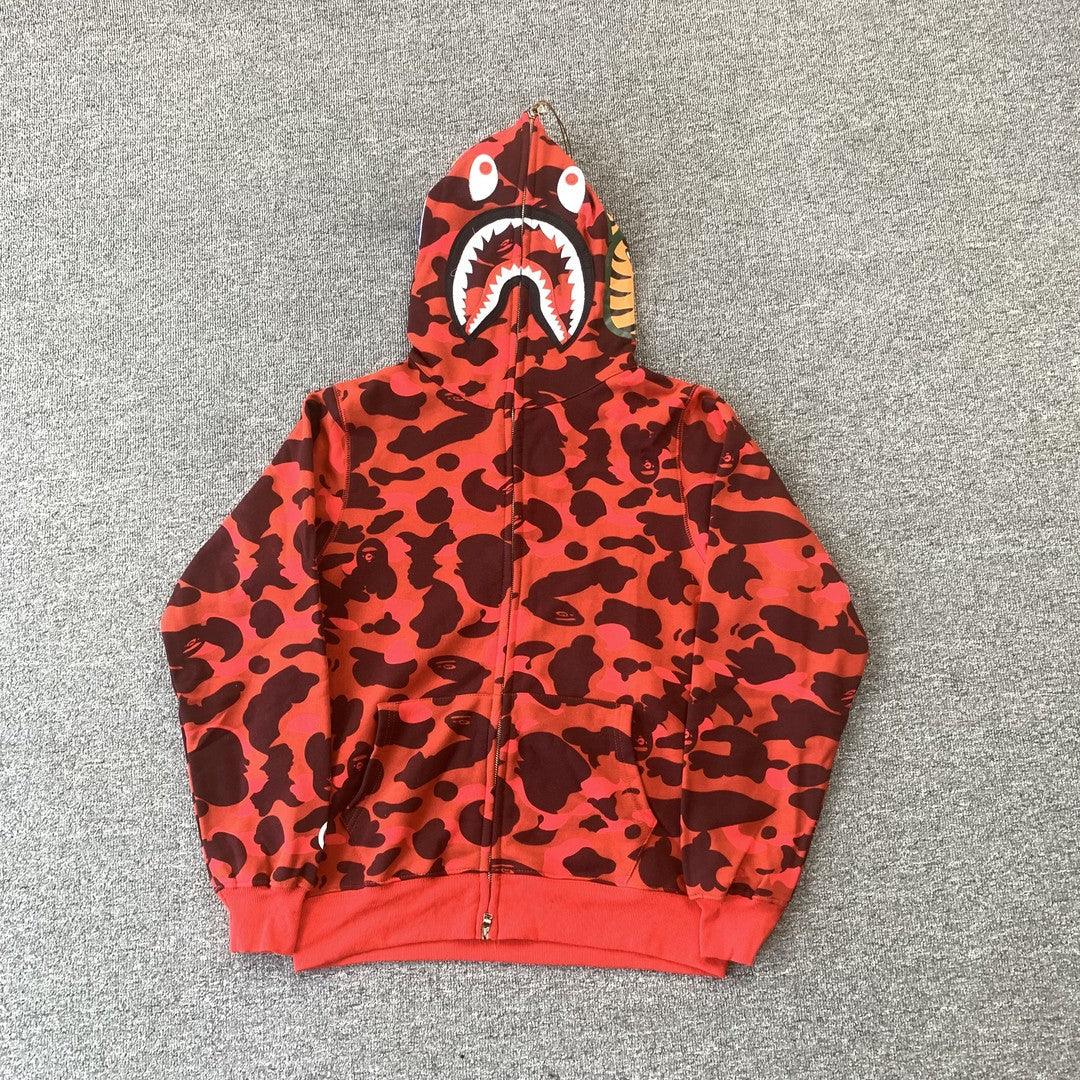 Bape Hoodie Red