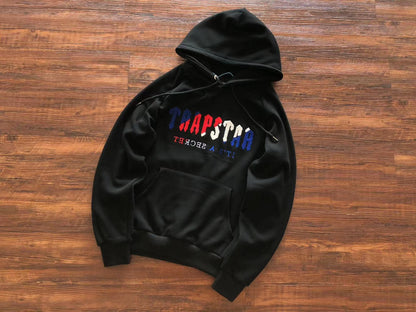 Trapstar Tracksuit Black / Blue / Red