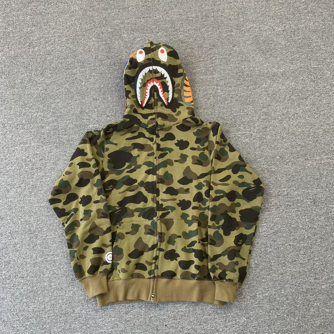 Bape Hoodie Green