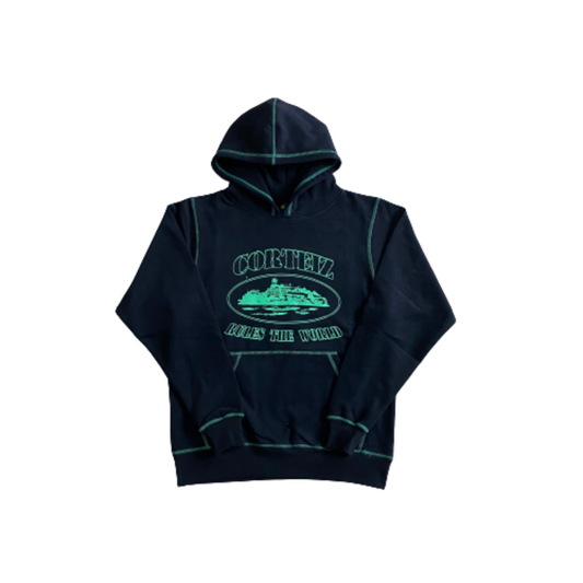 Corteiz Hoodie 'Green/Black'