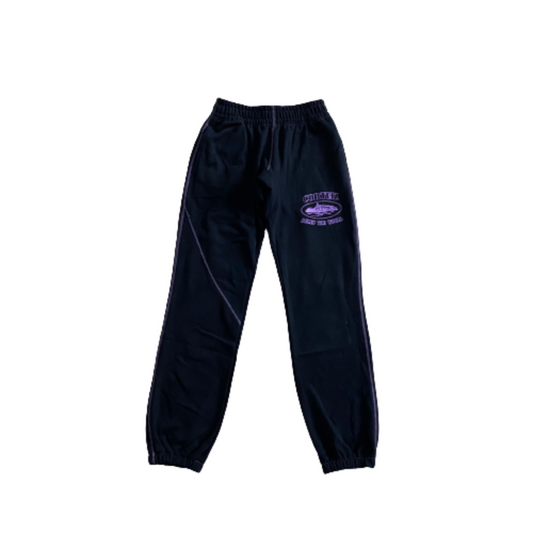 Corteiz Joggers 'Purple/Black'