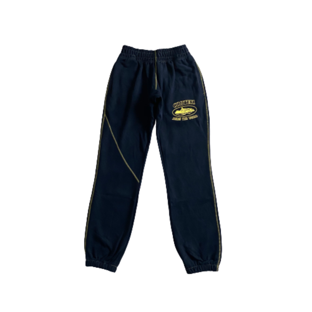 Corteiz Joggers 'Yellow/Black'