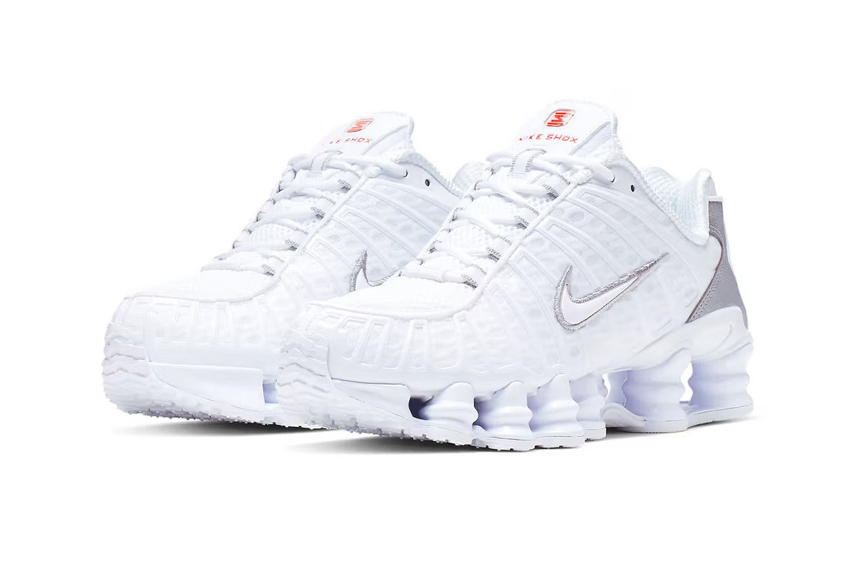 Nike Shox Weiss & Grau