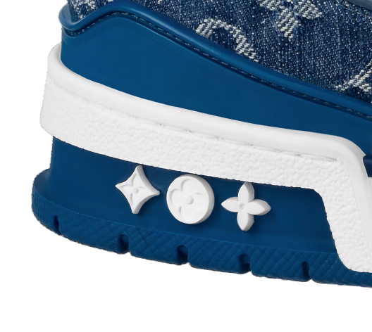 Louis Vuitton Sneaker Blau & Weiss