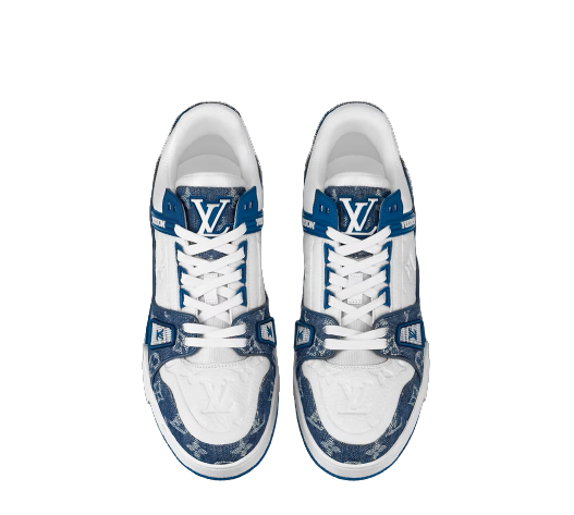 Louis Vuitton Sneaker Blau & Weiss