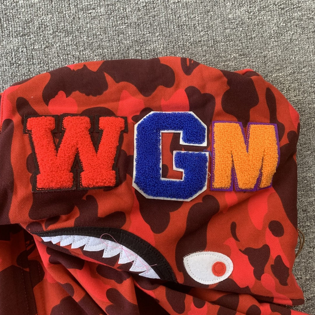 Bape Hoodie Red