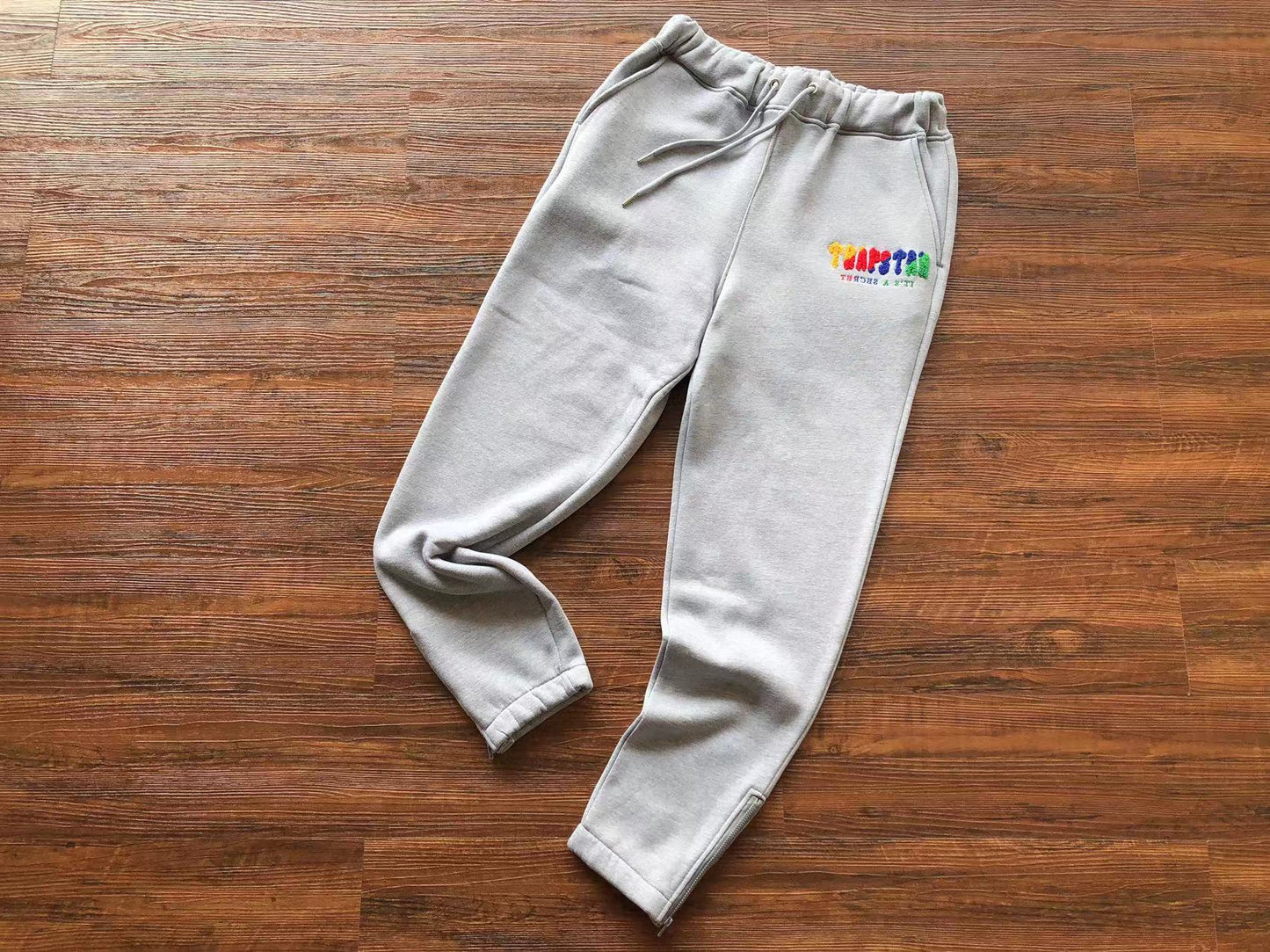 Trapstar Tracksuit Grey / Rainbow